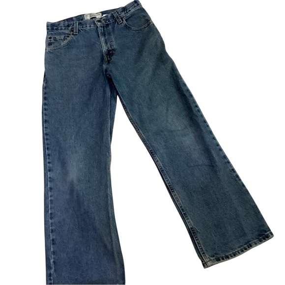 Levi Strauss Signature Loose Fit Women’s Adjustable Waist Size 16 Reg - Picture 1 of 6
